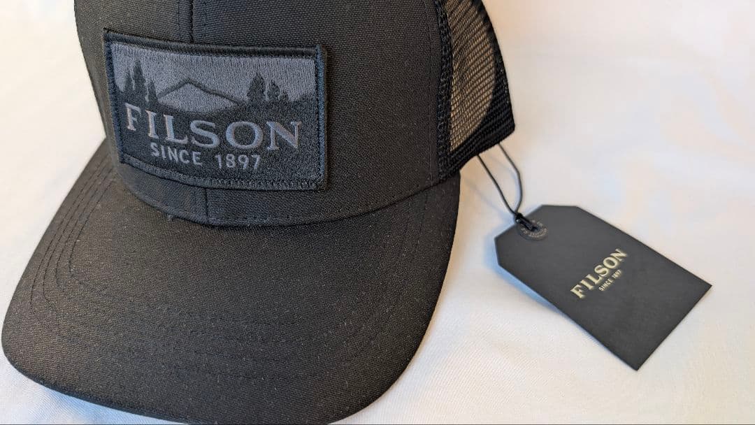 【新品】FILSON (フィルソン) Logger Mesh Cap ブラック