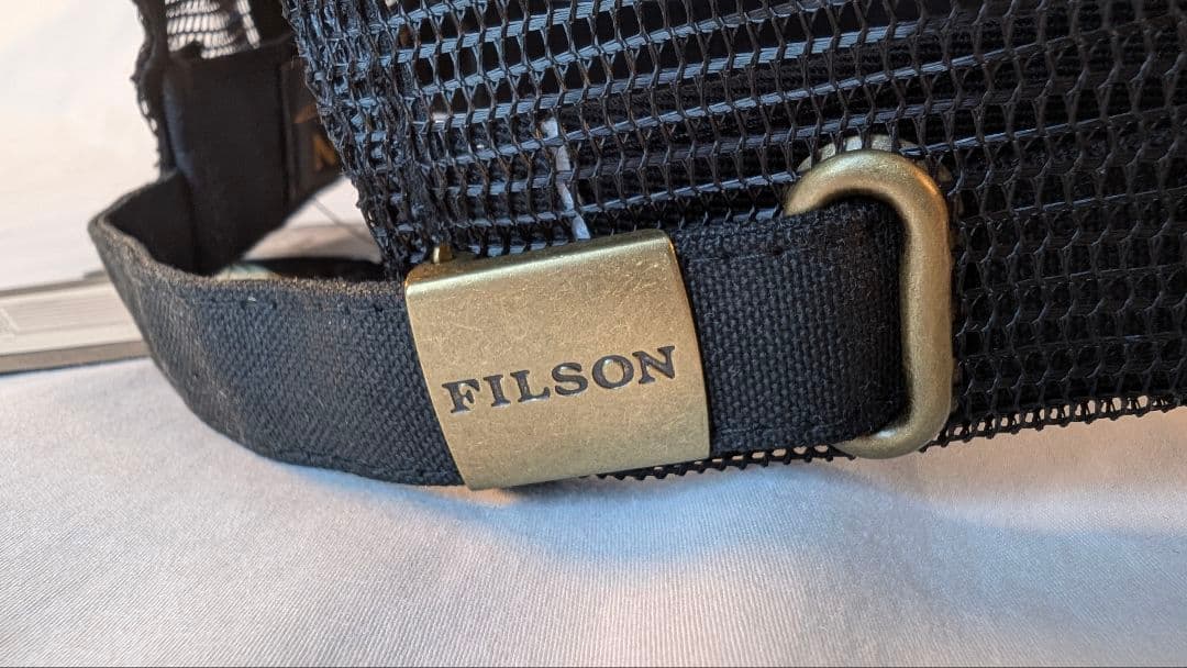 【新品】FILSON (フィルソン) Logger Mesh Cap ブラック