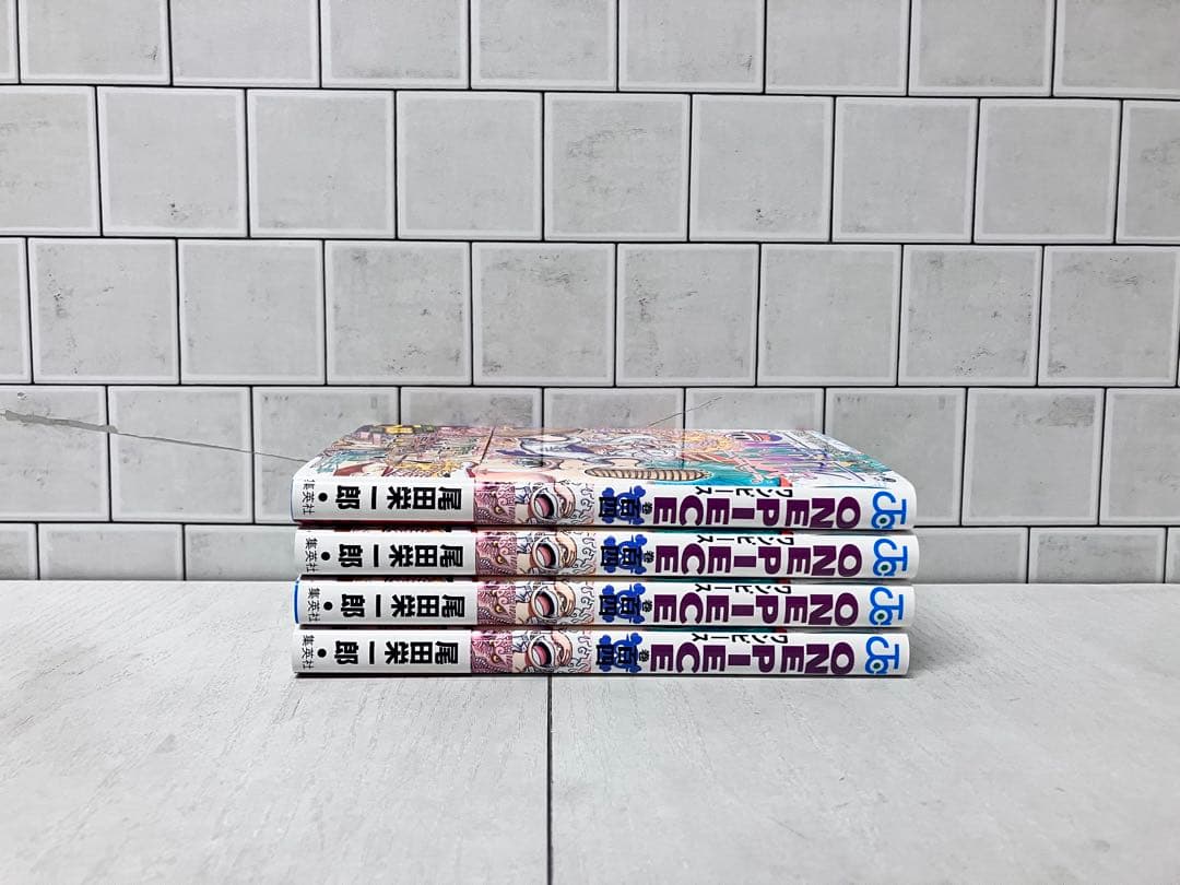 ONEPIECE 104巻 初版 4冊 帯・チラシ付き