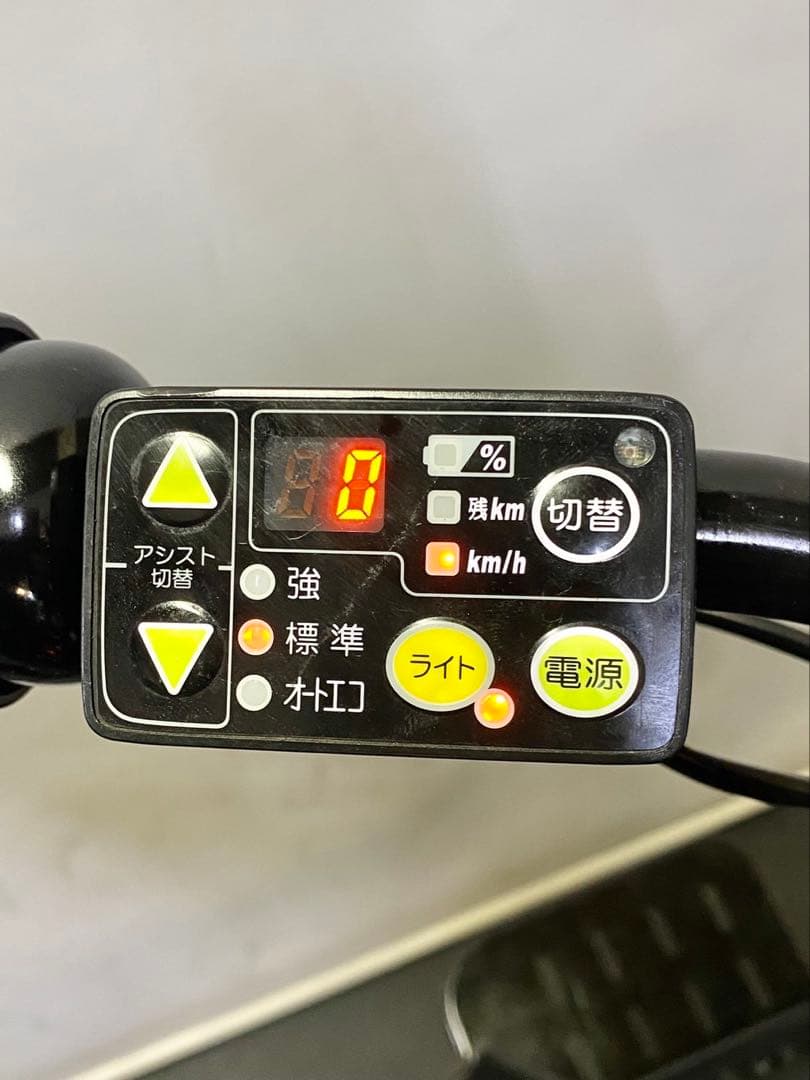 1年保証 ヤマハ　パスバビー　20インチ　子供乗せ　黒色　電動アシスト自転車