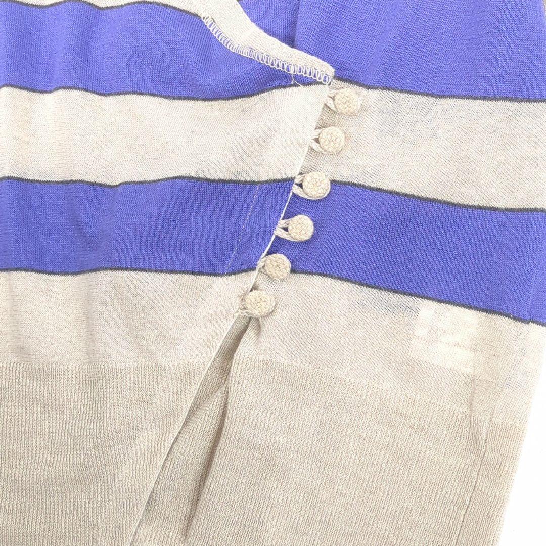 BRUNELLO CUCINELLI カシュクールデザイン リネンカーディガン