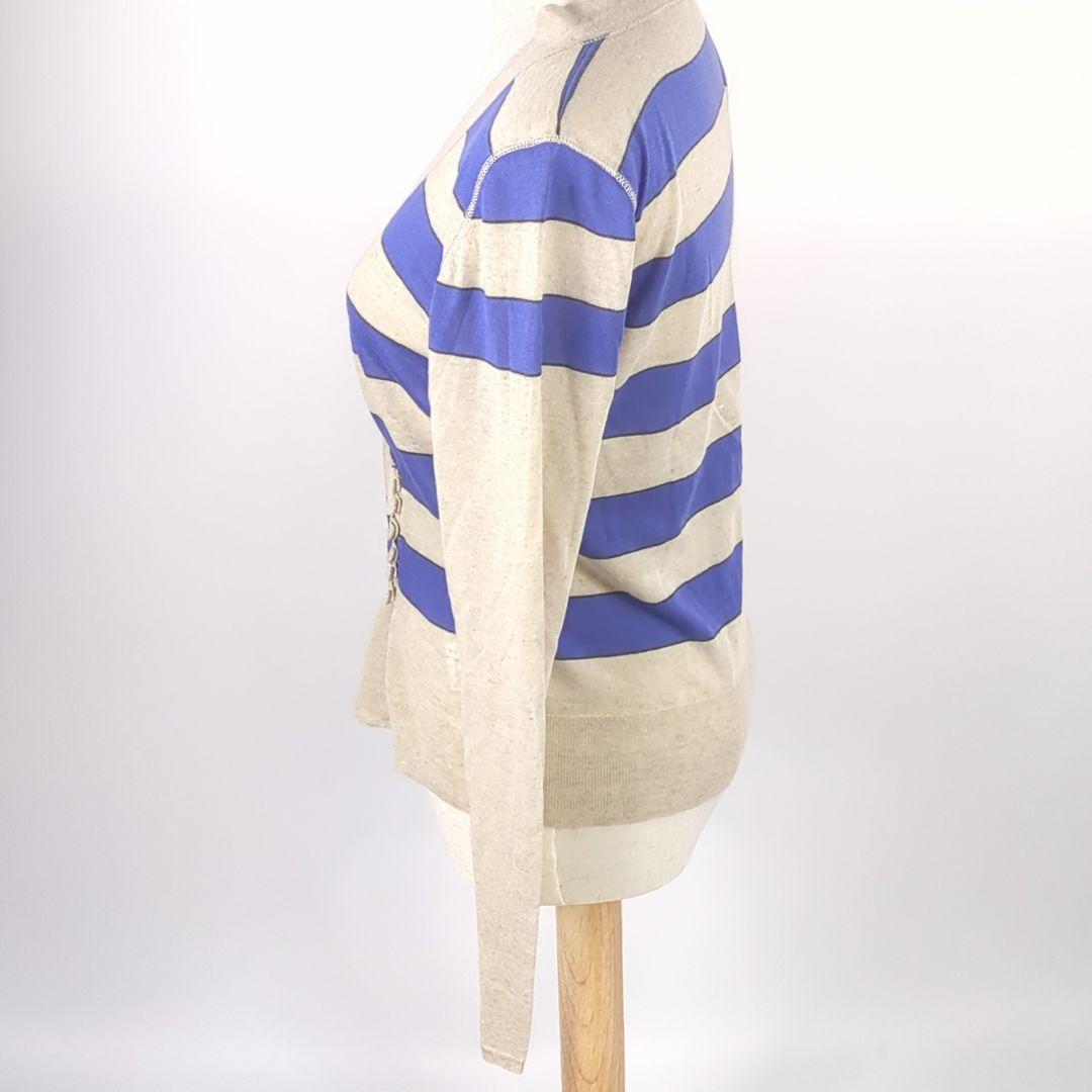 BRUNELLO CUCINELLI カシュクールデザイン リネンカーディガン
