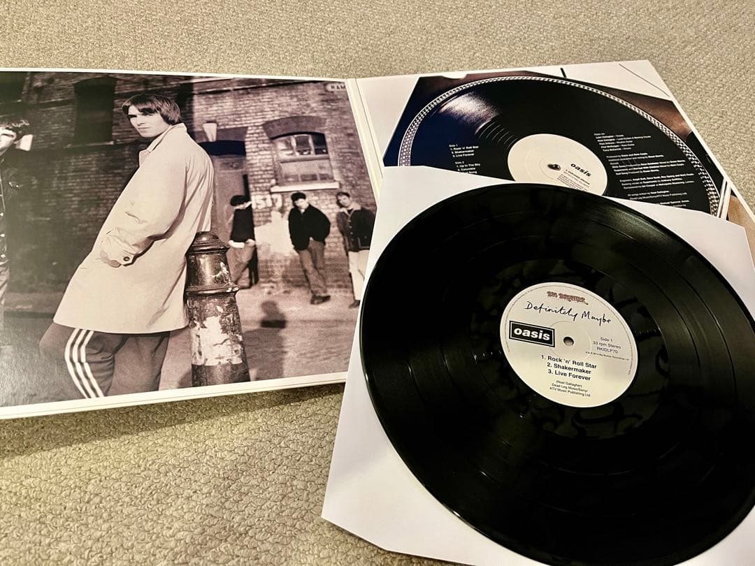 【美品LP】Oasis / Definitely Maybe