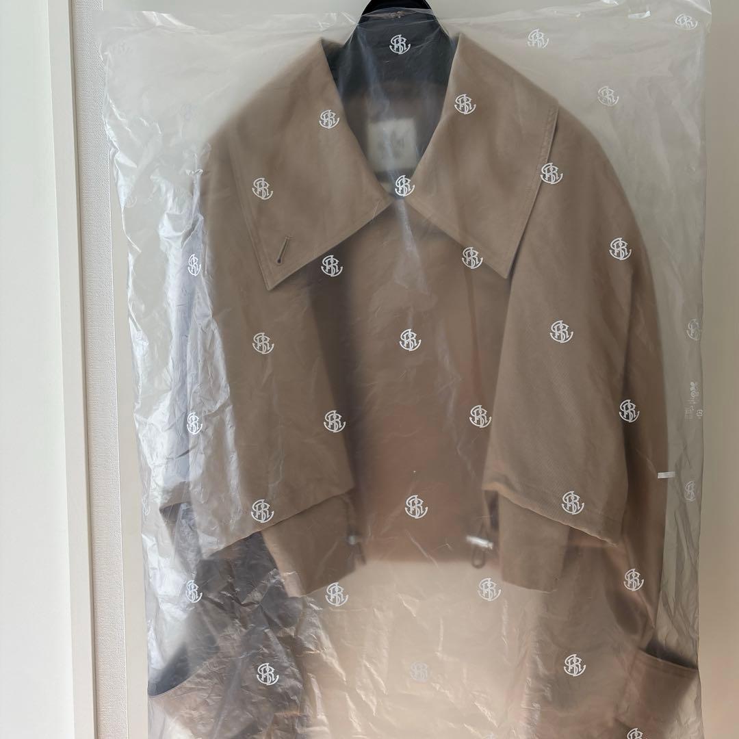 Multi collarショートトレンチコート