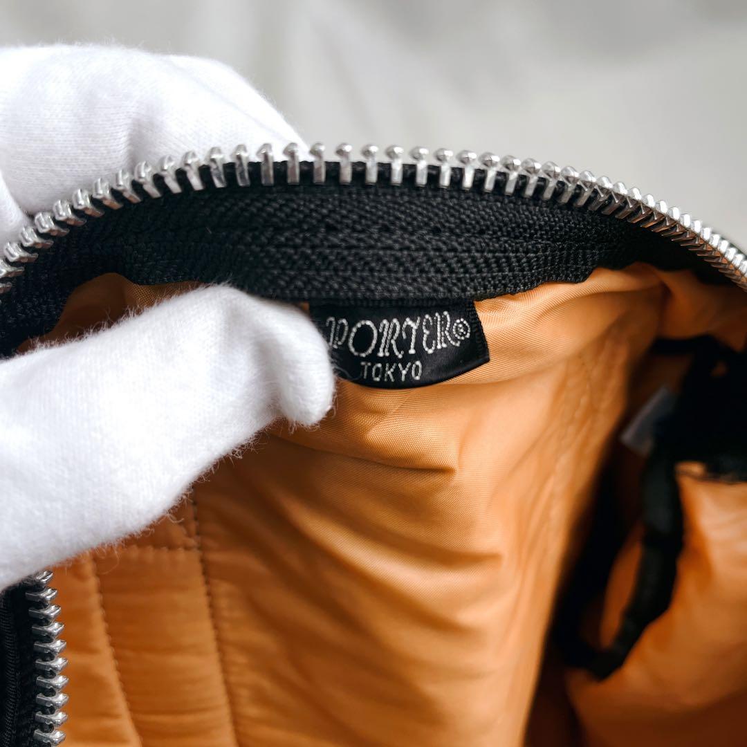 極美品 PORTER ポーター タンカー ダッフルバッグ ボストンバッグ 黒 L