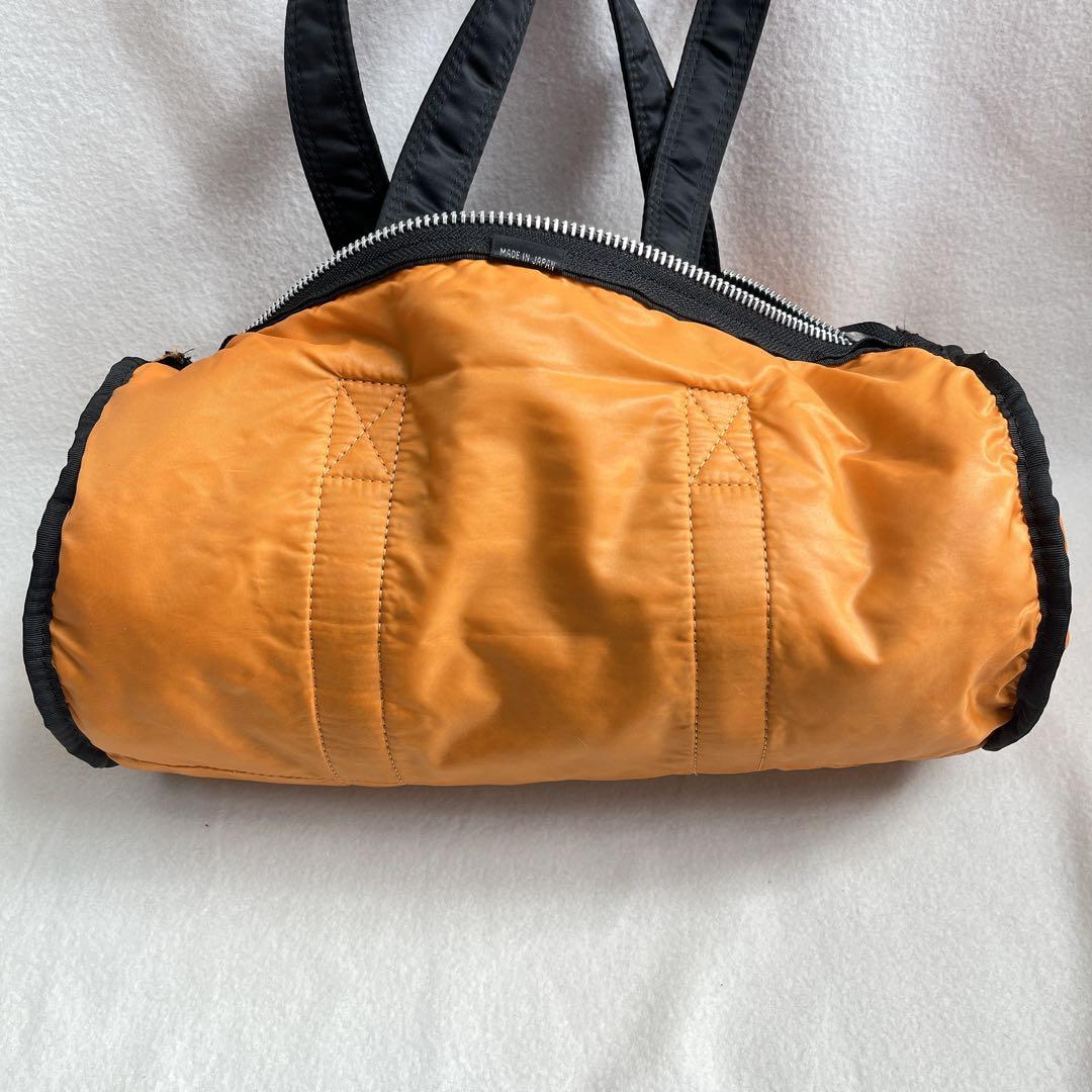 極美品 PORTER ポーター タンカー ダッフルバッグ ボストンバッグ 黒 L