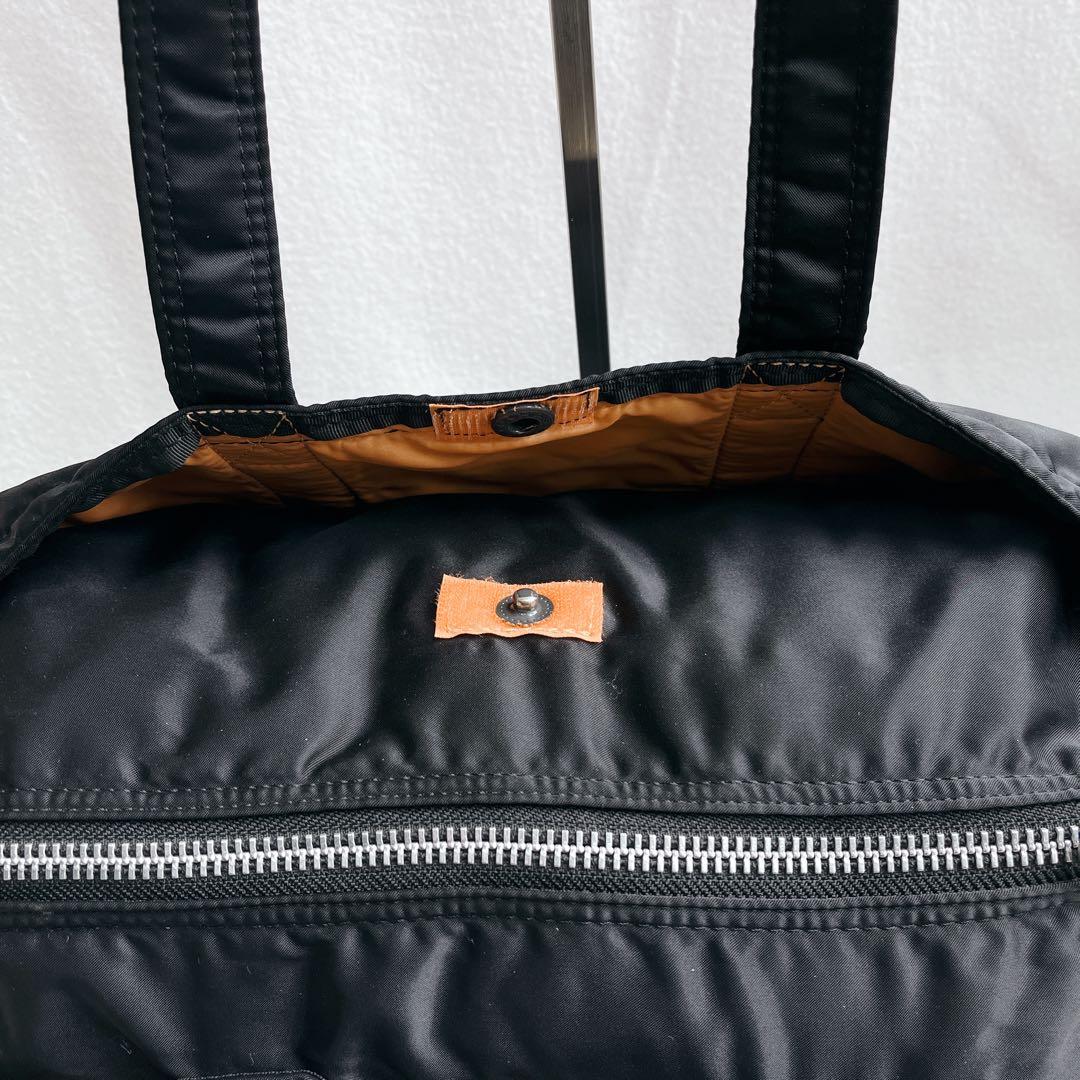 極美品 PORTER ポーター タンカー ダッフルバッグ ボストンバッグ 黒 L
