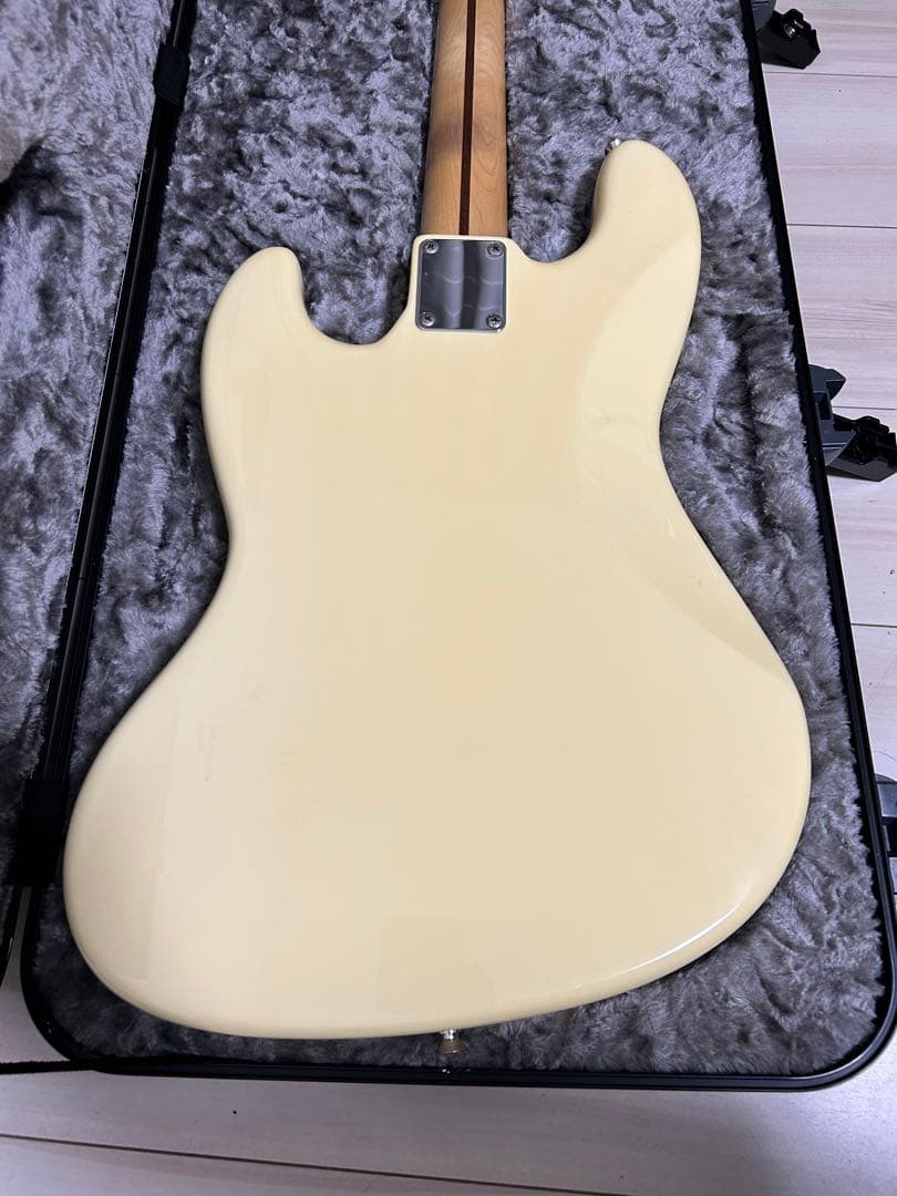 【値下げしました早い者勝ち】fender jazz bass 極上指板ブラック化