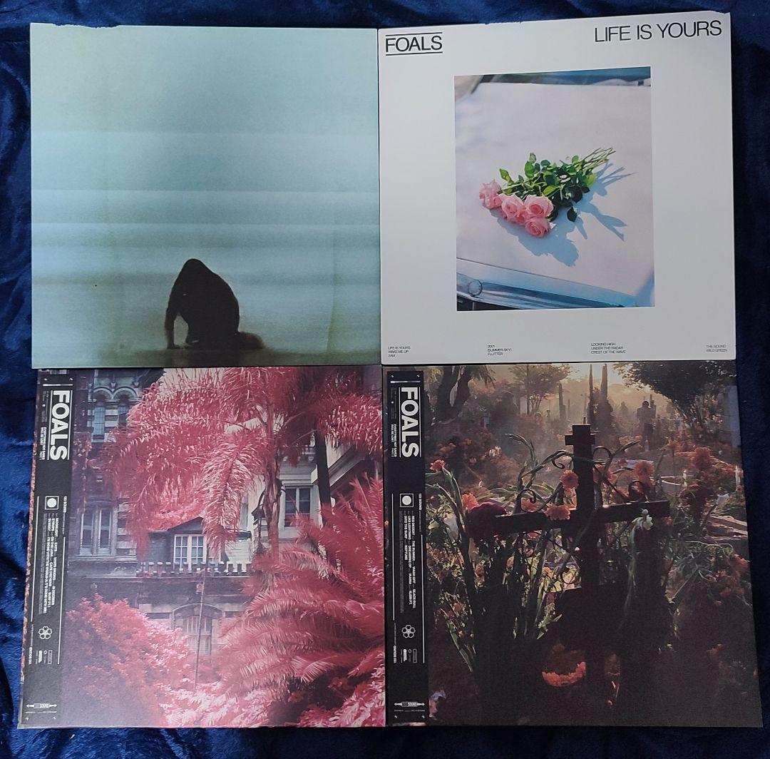 Foals レコード　アナログ　4枚セット