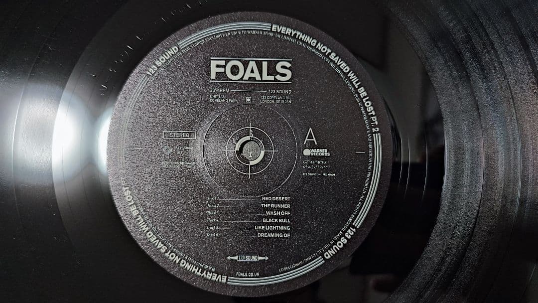 Foals レコード　アナログ　4枚セット