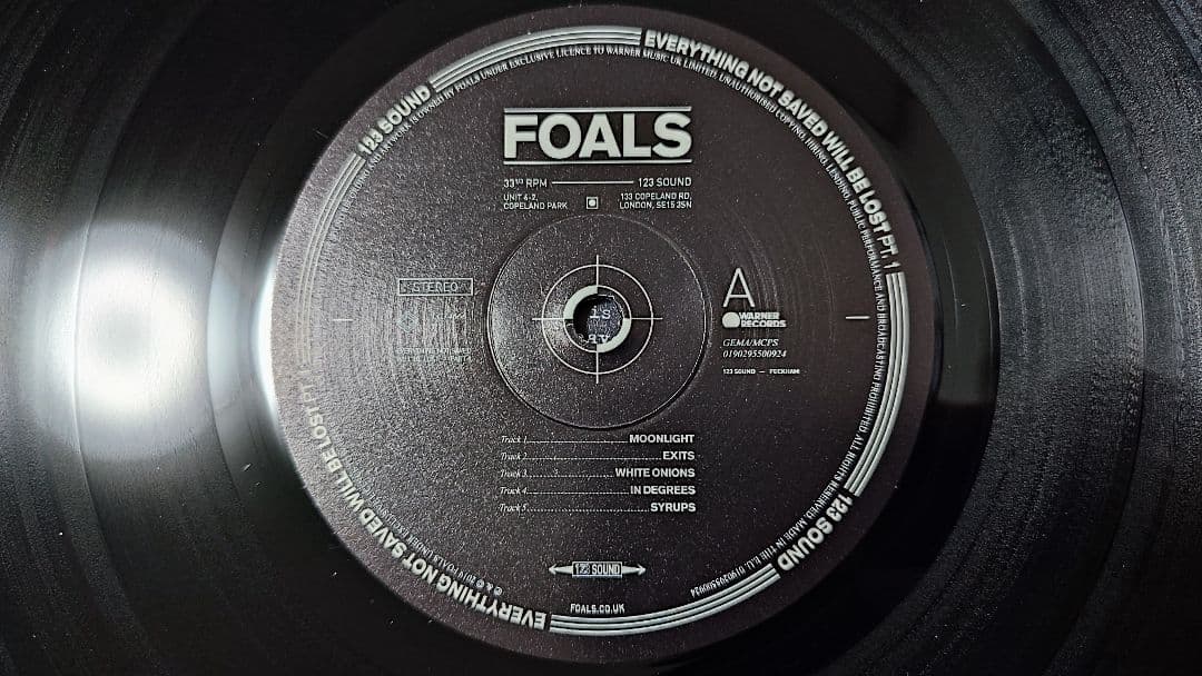 Foals レコード　アナログ　4枚セット