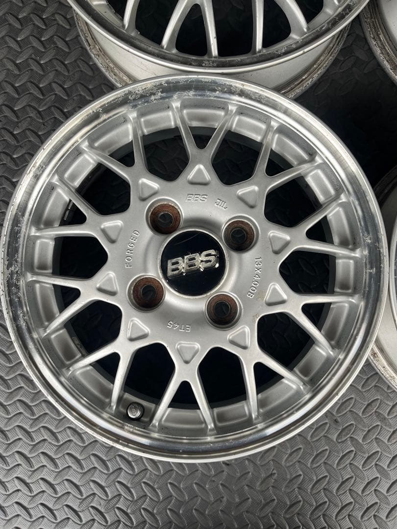 BBS 13インチ 4J +45 PCD100 鍛造 ４本