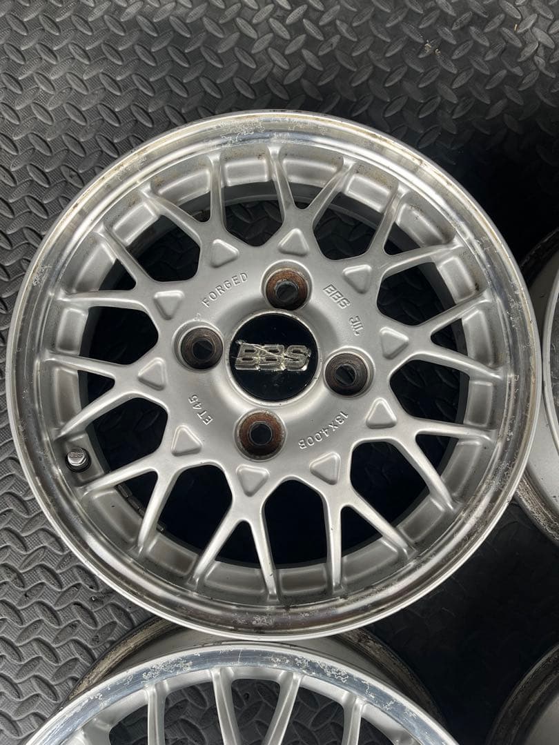 BBS 13インチ 4J +45 PCD100 鍛造 ４本