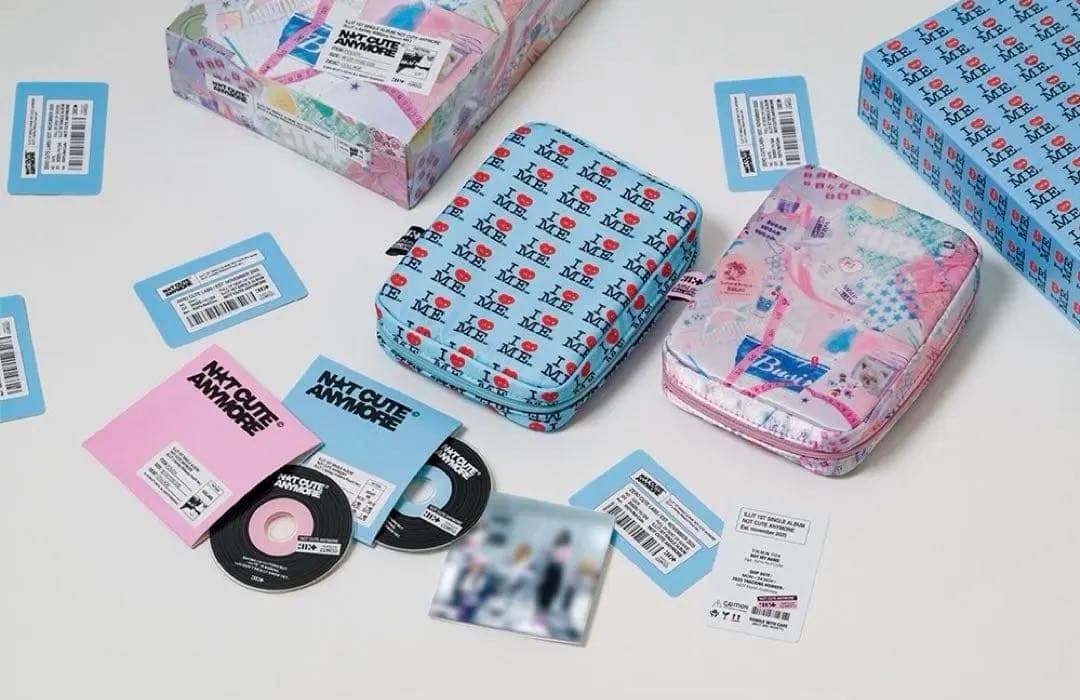 【未開封】ILLIT NOT CUTE ANYMORE Pouch Ver.