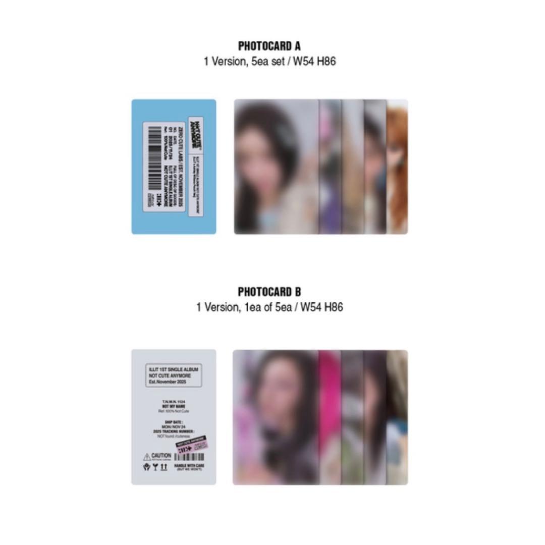 【未開封】ILLIT NOT CUTE ANYMORE Pouch Ver.