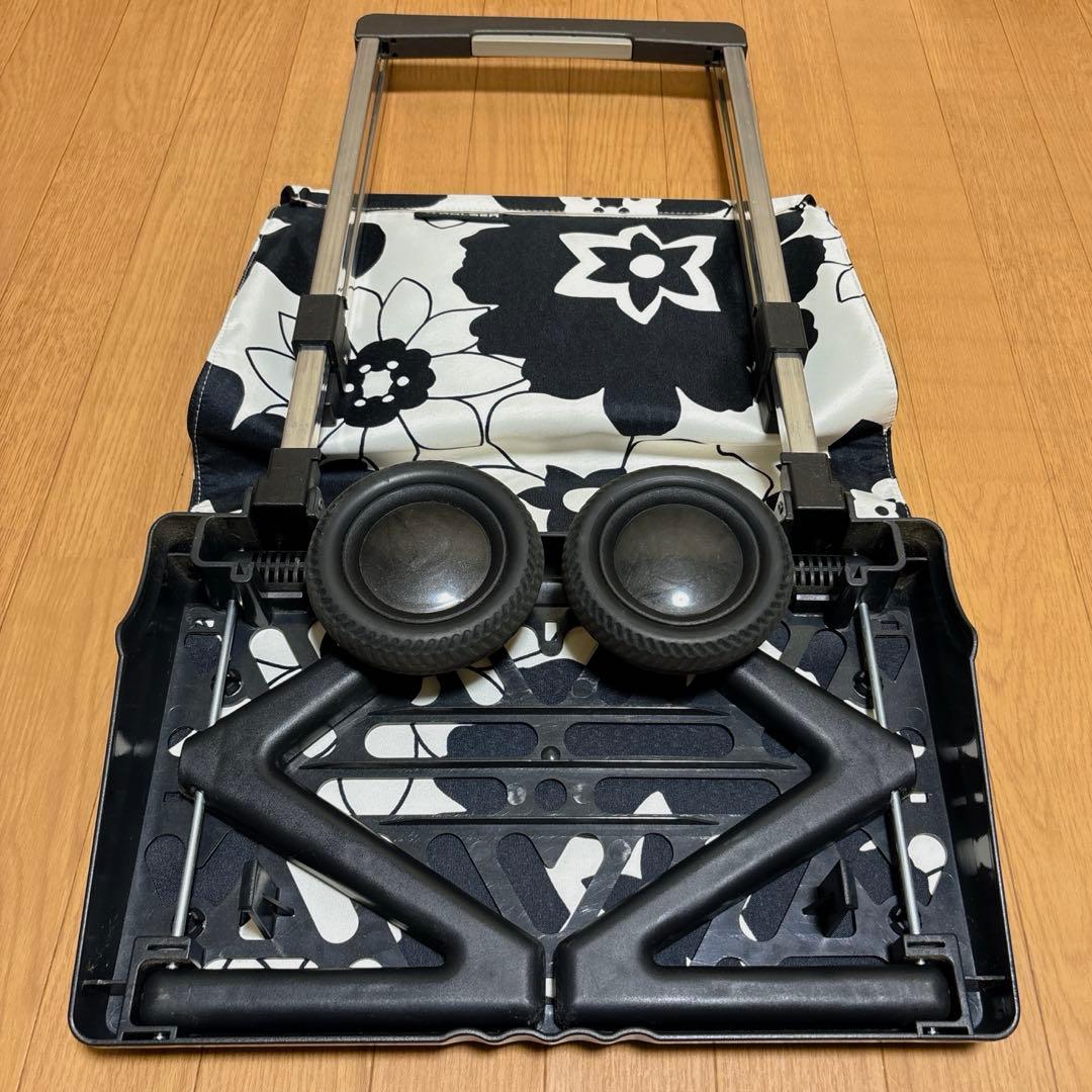 【ROLSER ロルサー】花柄 折りたたみ ショッピングカート スペイン製