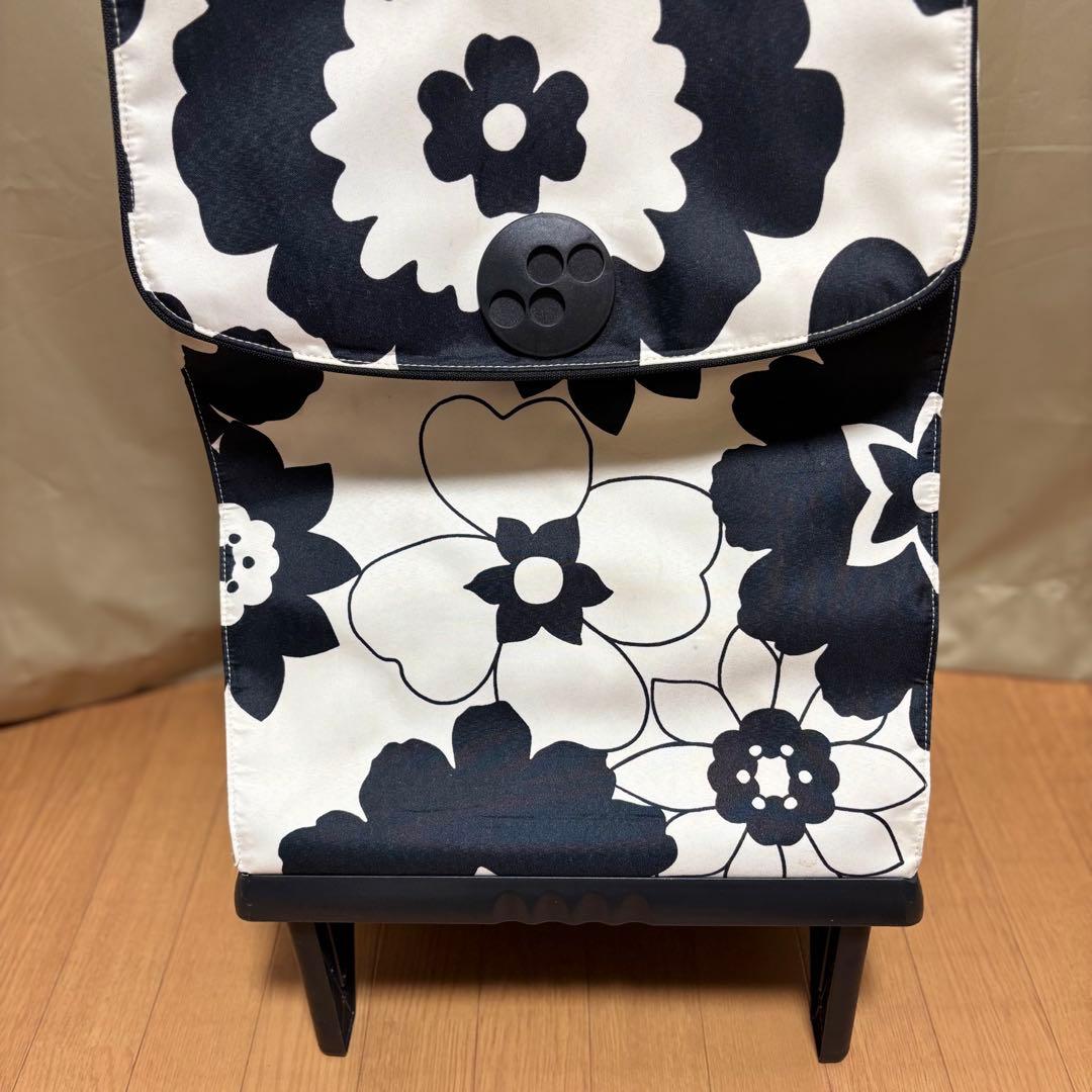 【ROLSER ロルサー】花柄 折りたたみ ショッピングカート スペイン製