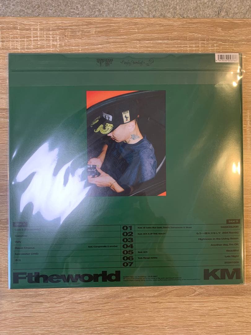 新品　Ftheworld (LP) KMレコード