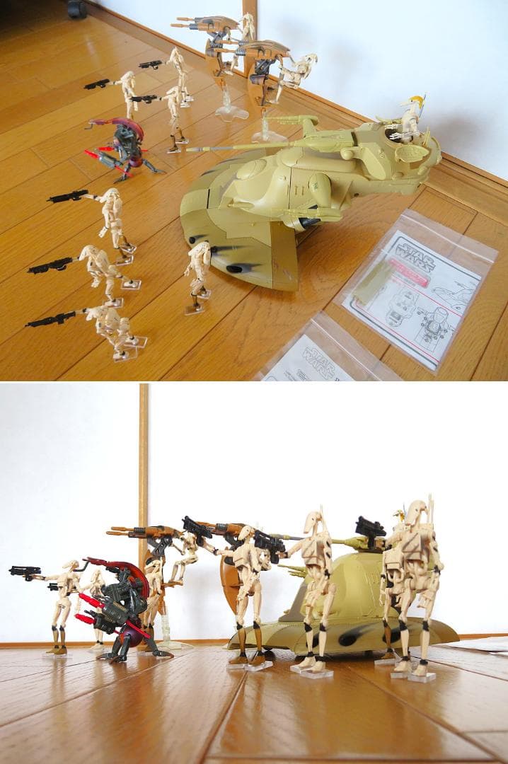 【希少中古お得セット】スターウォーズEP1　バトル・ドロイド軍団セット