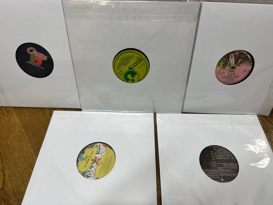 初回帯　帯付　ジョニミチェル　シドバレット　ストロベリーパス　11枚　見本盤