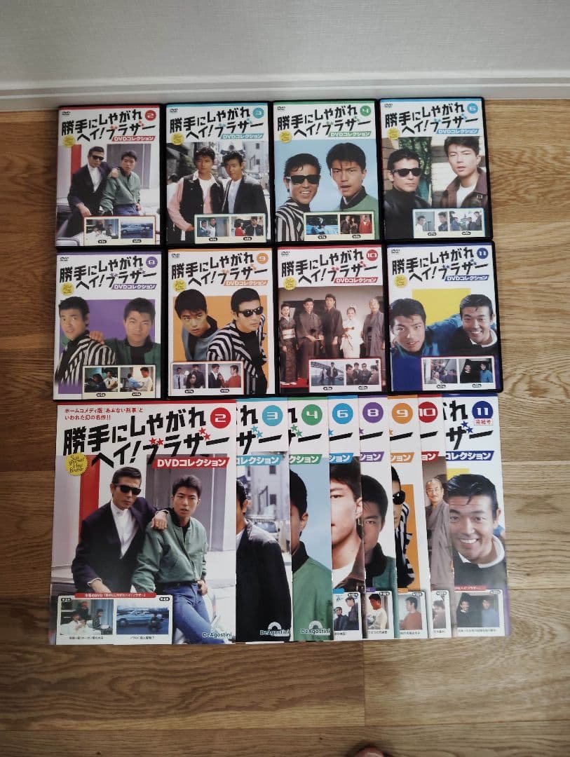 DVD 勝手にしやがれヘイ!ブラザー　DVDコレクション　合計８号分　 冊子あり