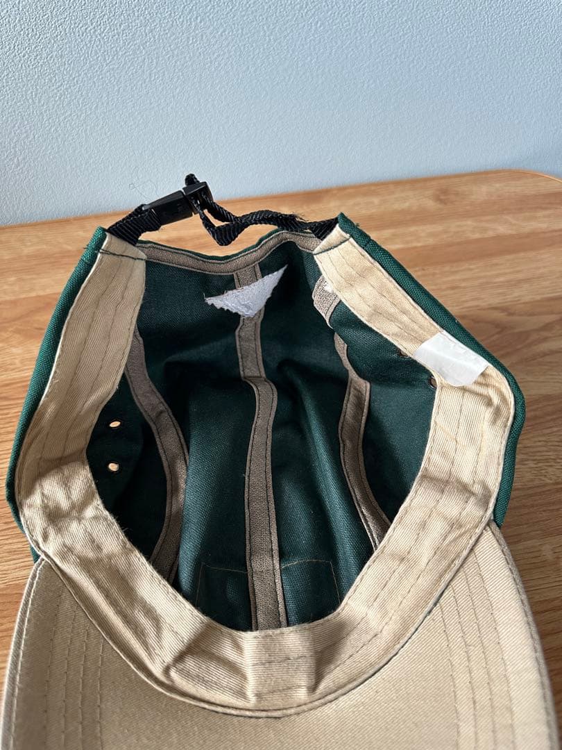 JANSPORT ジェットキャップ 緑/ベージュ