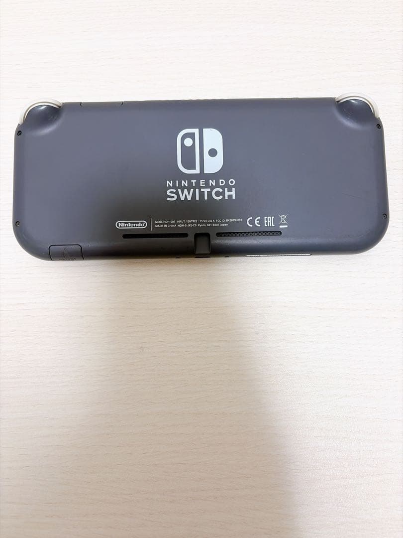 Nintendo Switch Lite 本体 グレー 箱・ACアダプター付き