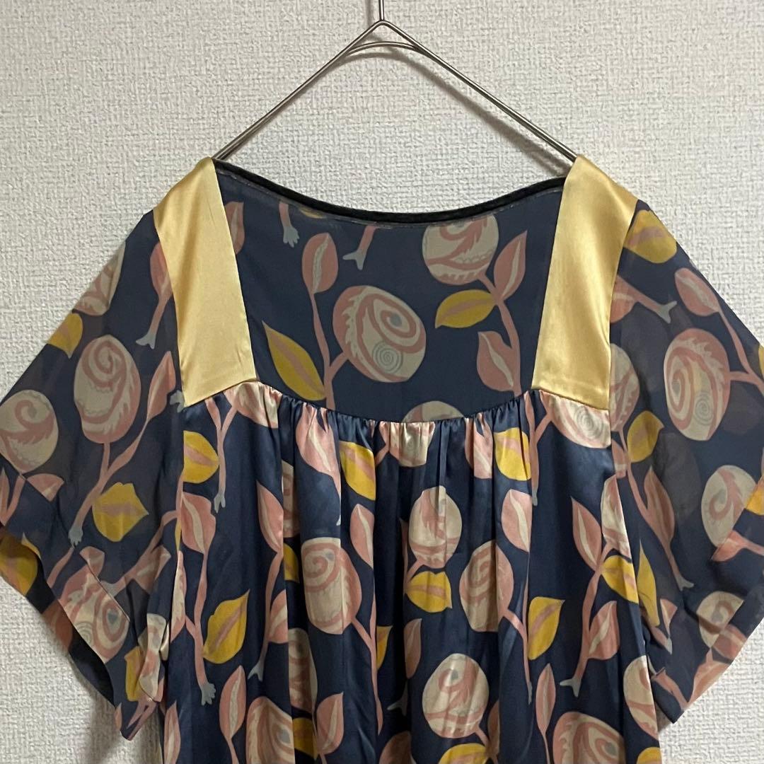 tsumori chisato DRESS ワンピース　ドレス　シルク100%
