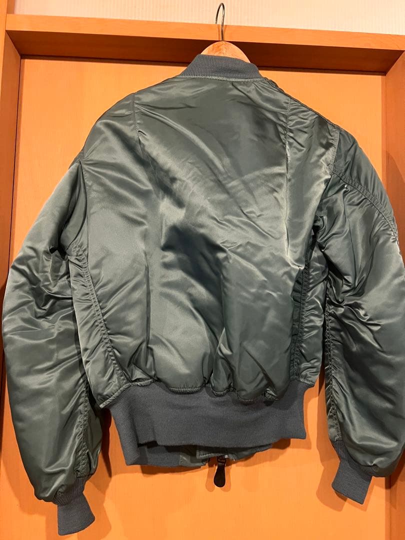 【極美品/USA製】ALPHA MA-1 VINTAGE 復刻 50'sモデルS