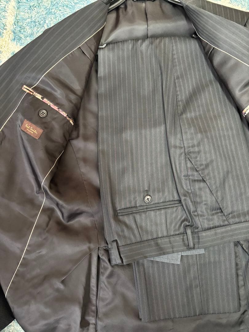 Paul Smith ブラックストライプ スーツ