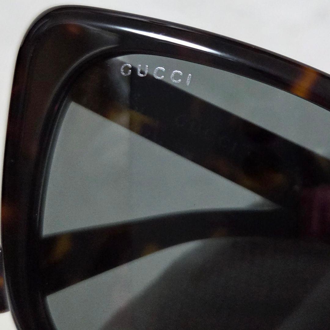 【新品未使用ケース付】GUCCI サングラス GG1169S 黒茶グラデ
