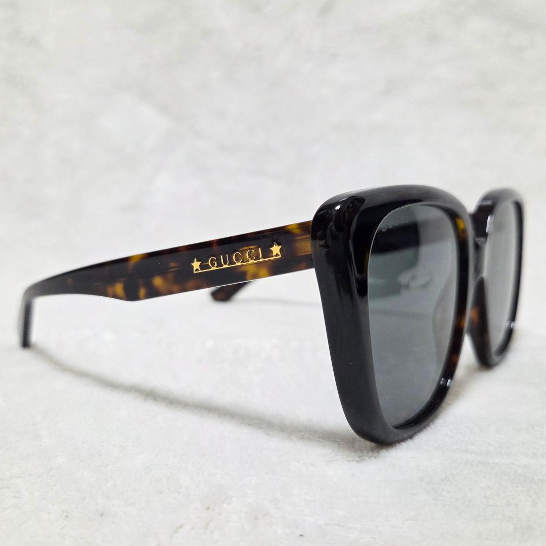 【新品未使用ケース付】GUCCI サングラス GG1169S 黒茶グラデ