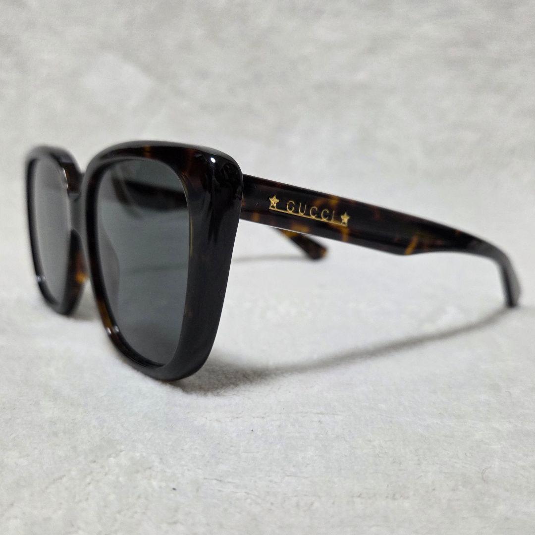 【新品未使用ケース付】GUCCI サングラス GG1169S 黒茶グラデ