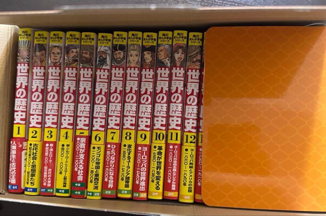 角川世界の歴史20冊
