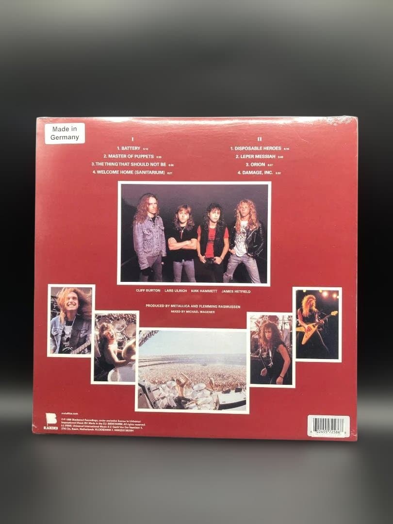 LLICA Master Of Puppets 限定カラーLP 新品