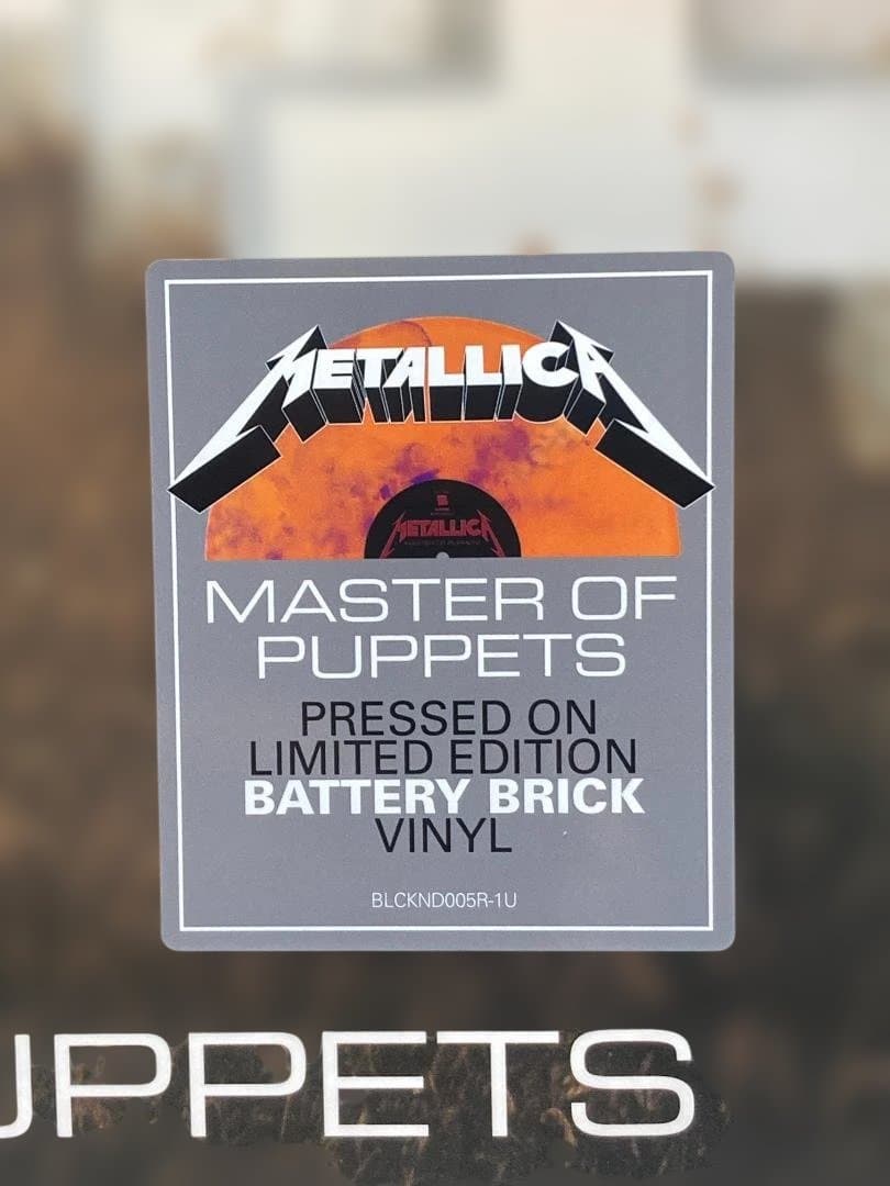 LLICA Master Of Puppets 限定カラーLP 新品
