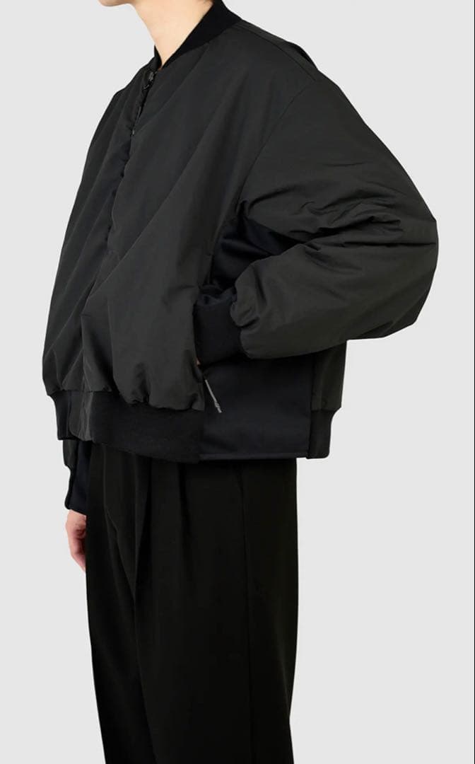 ジャケット・アウター LAD MUSICIAN POLYESTER TAFFETA MA-1