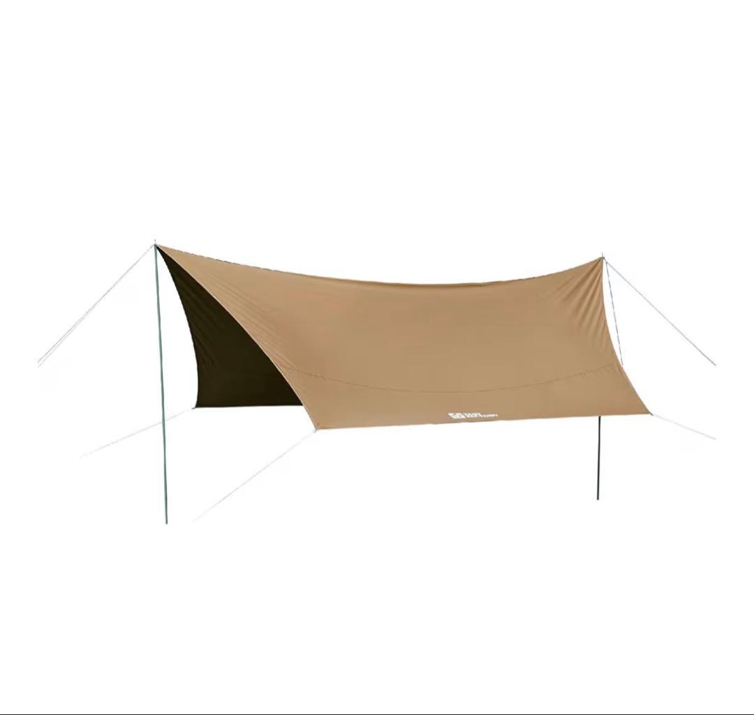 TENT FACTORY ２ルームテント:TCタープセット・ハイランダーゴミ箱