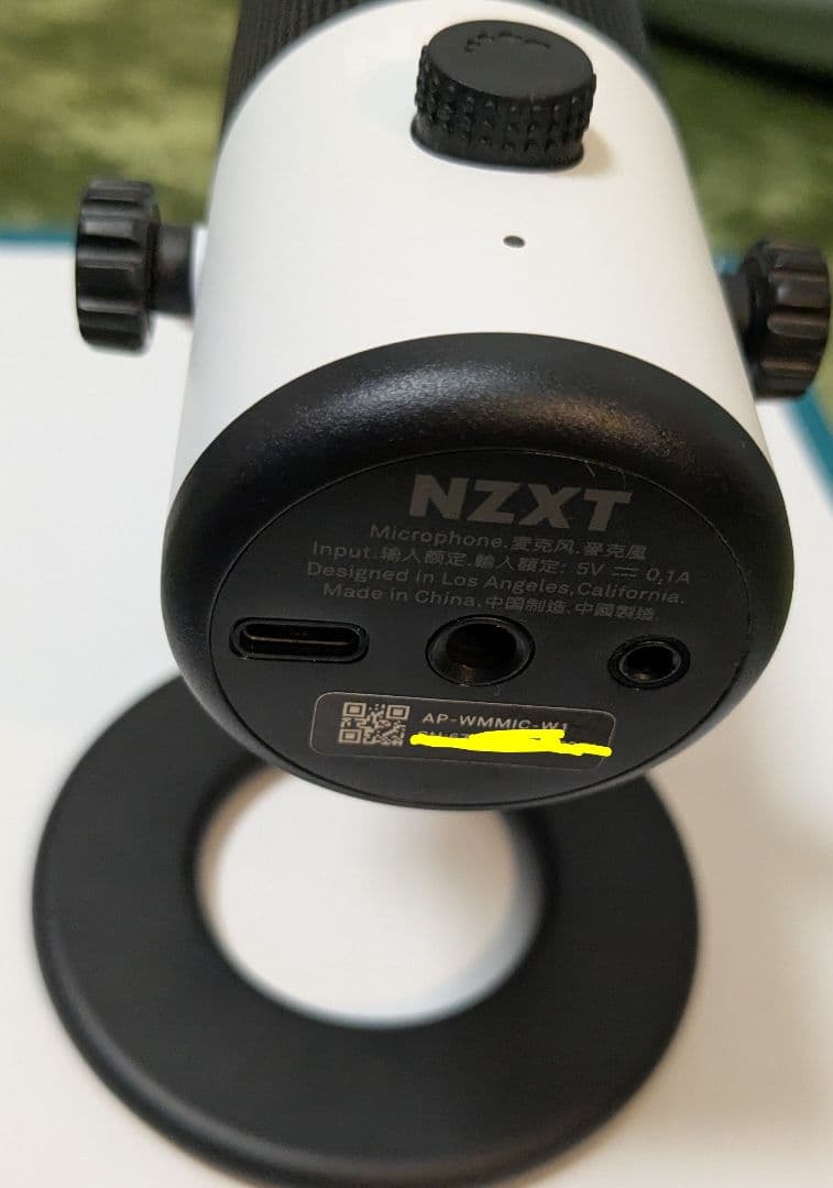 NZXT CAPSULE MINI USBコンデンサーマイク