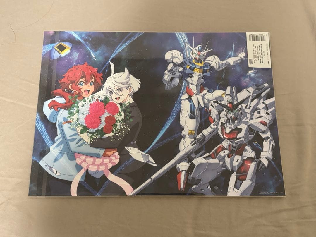 機動戦士ガンダム 水星の魔女 画集,お疲れ様本 特典A3両面イラストシート付き