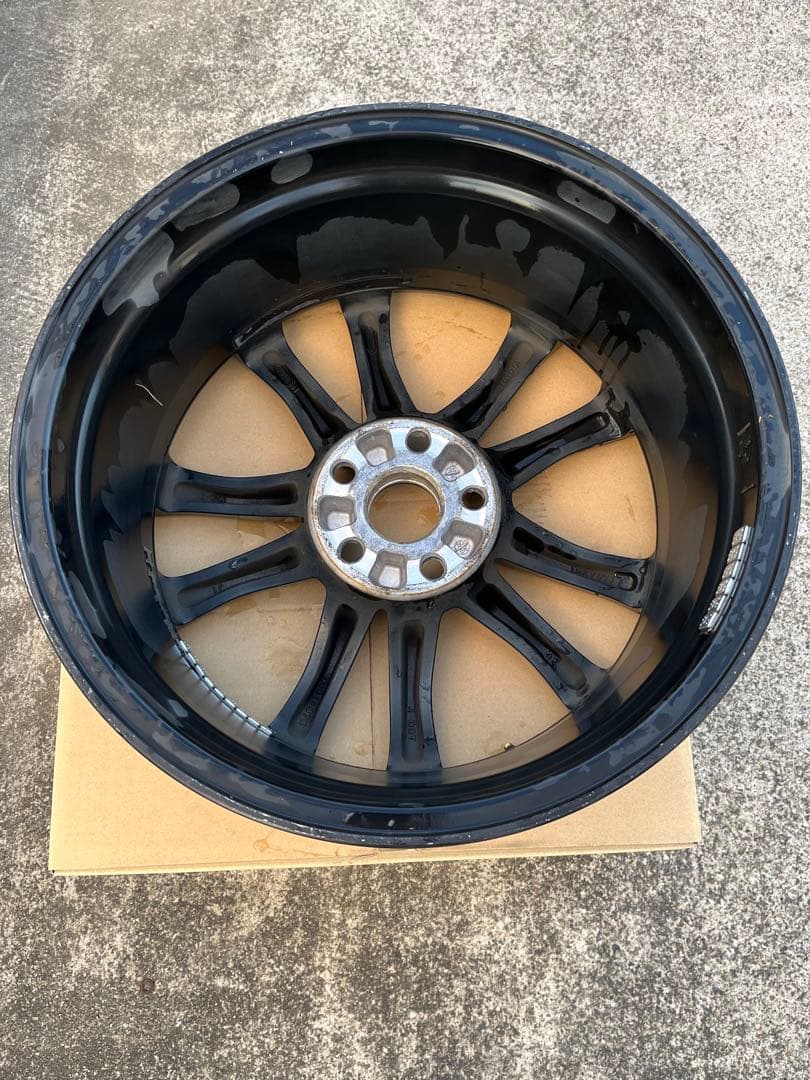 プリウスα GR 純正オプションホイール　ダークスパッタリング18インチ7.5J
