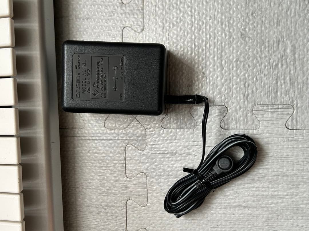 【電子ピアノ CASIO CTK-591 アダプター付き 電子キーボード】