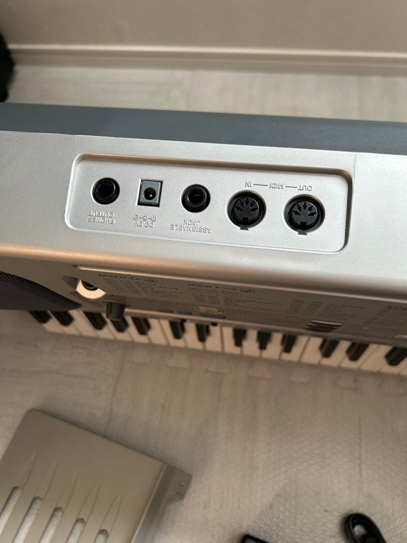 【電子ピアノ CASIO CTK-591 アダプター付き 電子キーボード】