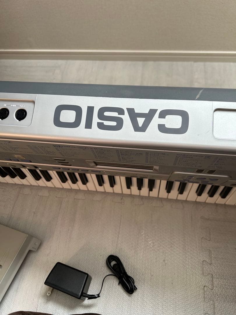 【電子ピアノ CASIO CTK-591 アダプター付き 電子キーボード】
