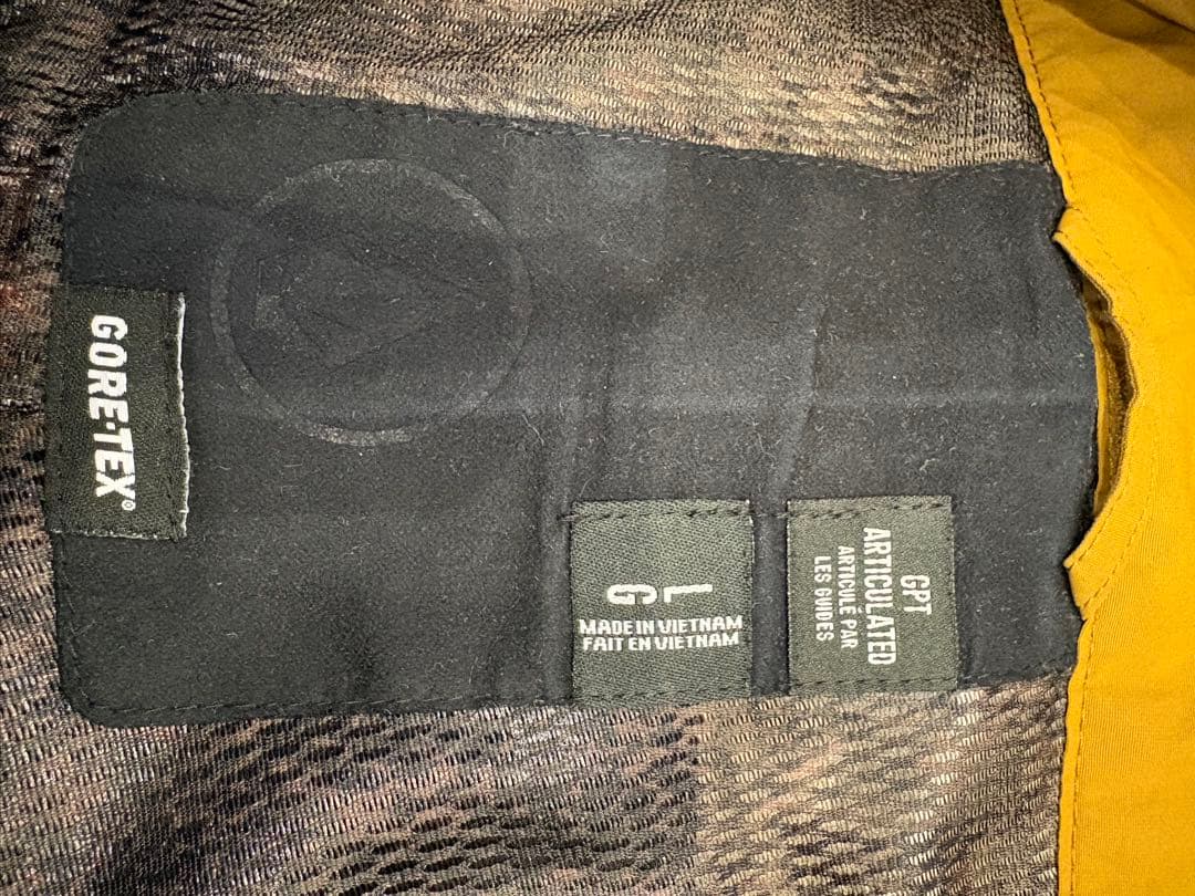 VOLCOM GORE-TEX ビブパンツ 防水オーバーオール ブラウン