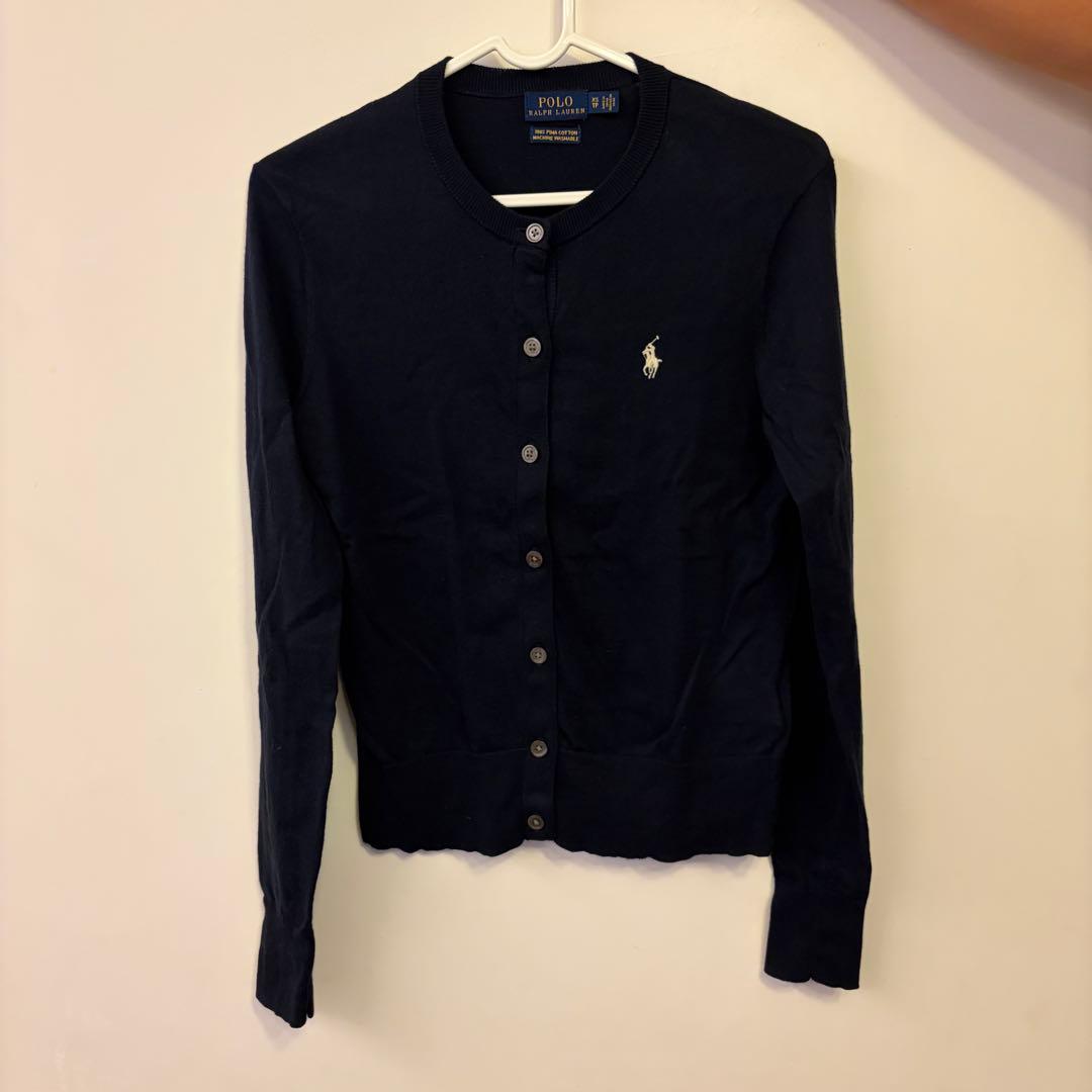 Polo Ralph Lauren ネイビー カーディガン XS