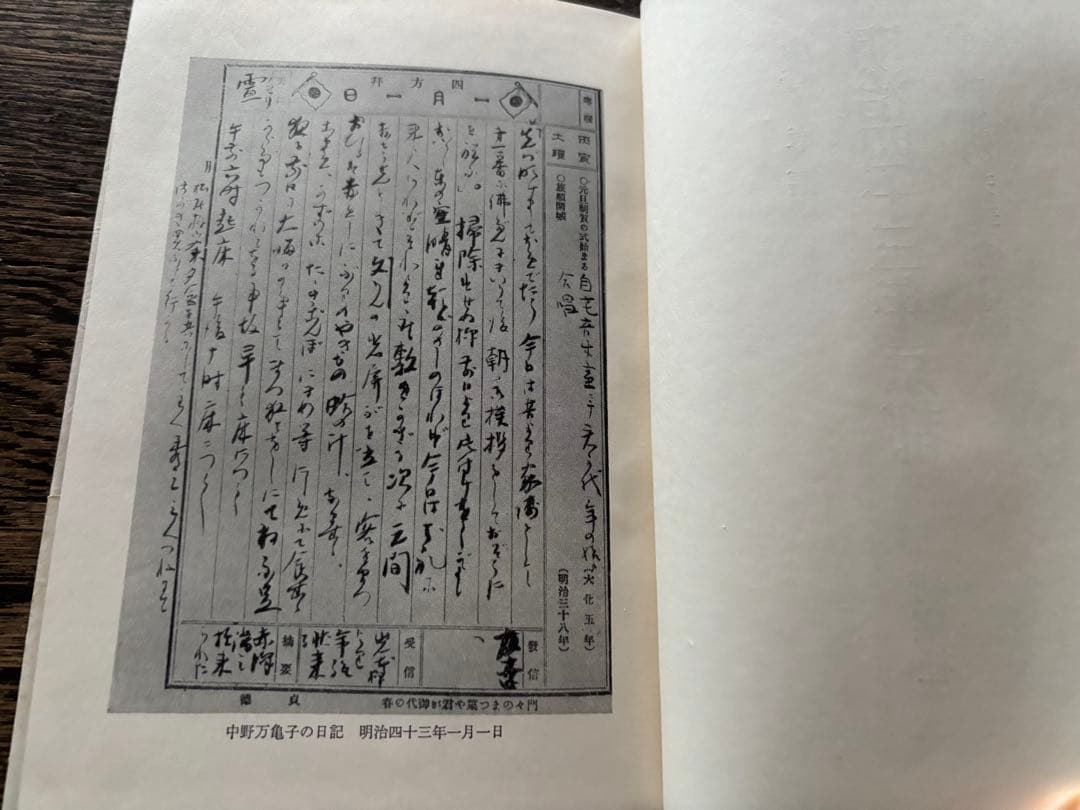 明治四十三年京都　ある商家の若妻の日記