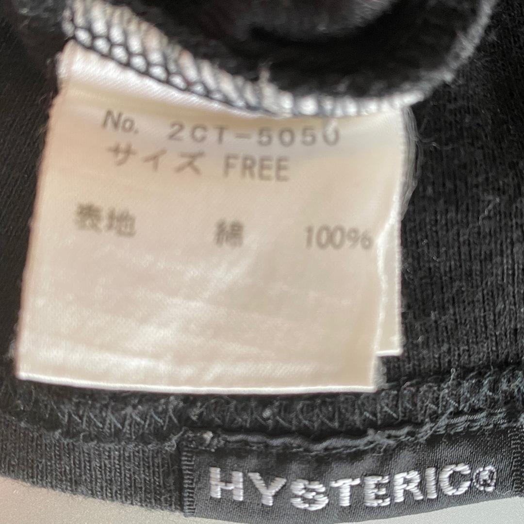HYSTERIC GLAMOUR ヒステリックグラマー ガール柄 Tシャツ黒