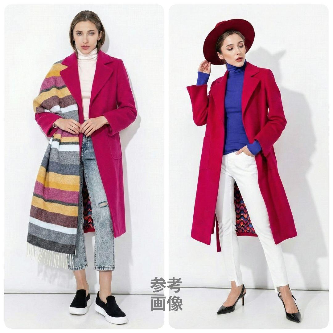 近年【未使用級極美品】MAX&Co ラナウェイ ベルテッドロングコート 希少44