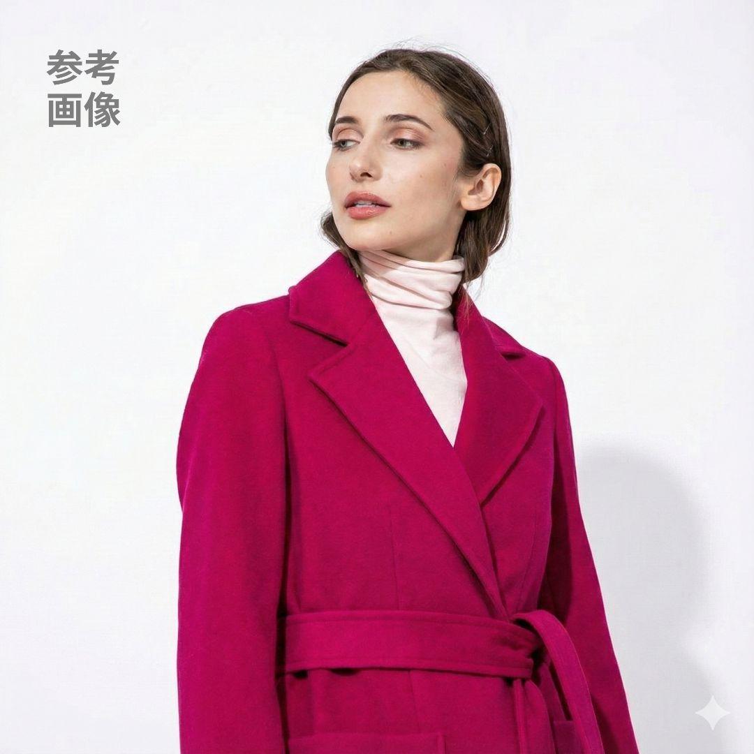 近年【未使用級極美品】MAX&Co ラナウェイ ベルテッドロングコート 希少44